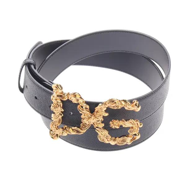 Belt, in Black, Leather, Dolce & Gabbana