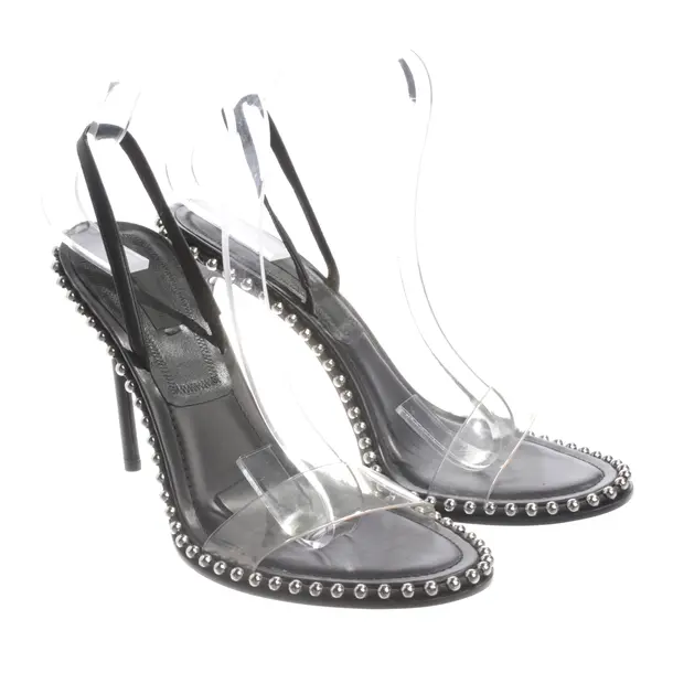 Heeled Sandals, in Transparent, Alexander Wang
