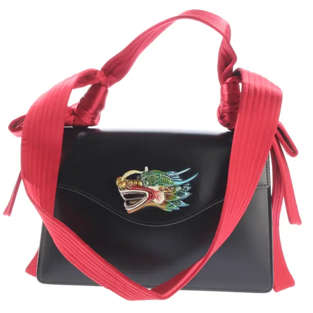 Handbag, in Black, Leather, Gucci