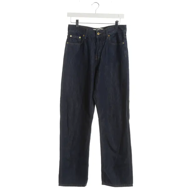 Jeans Straight Fit, in Navy, Baumwolle, Darkpark
