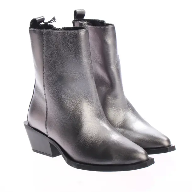 Stiefeletten, in Silber, Kennel & Schmenger