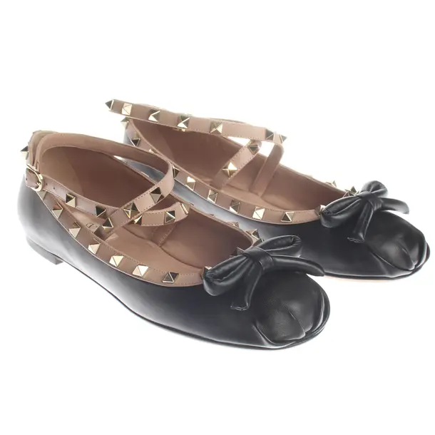 Ballerinas, in Schwarz, Valentino