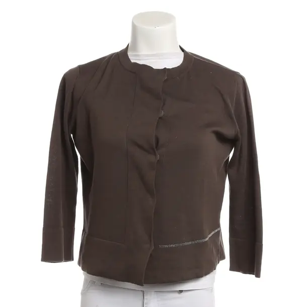 Cardigan, in Brown, Cotton, Fabiana Filippi