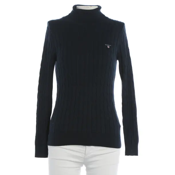 Pullover, in Navy, Baumwolle, Gant