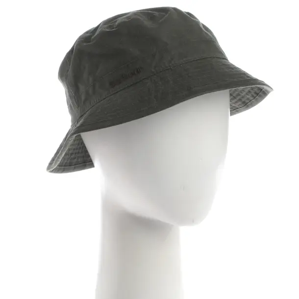 Hut, in Grün, Bambus, Barbour