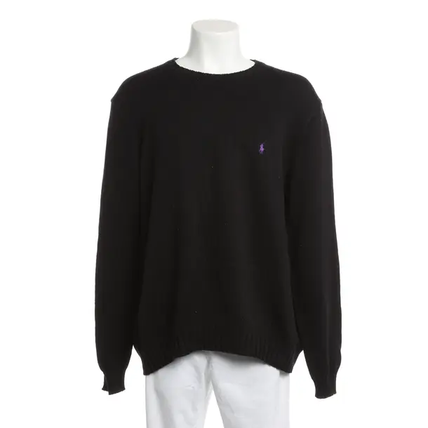 Jumper, in Black, Cotton, Polo Ralph Lauren