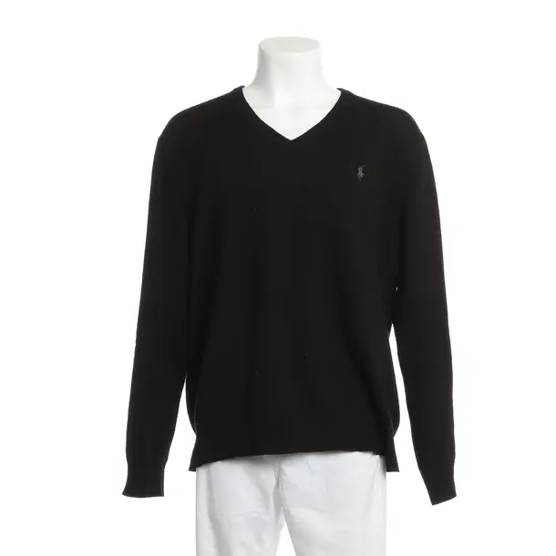 Pullover, in Schwarz, Wolle, Polo Ralph Lauren