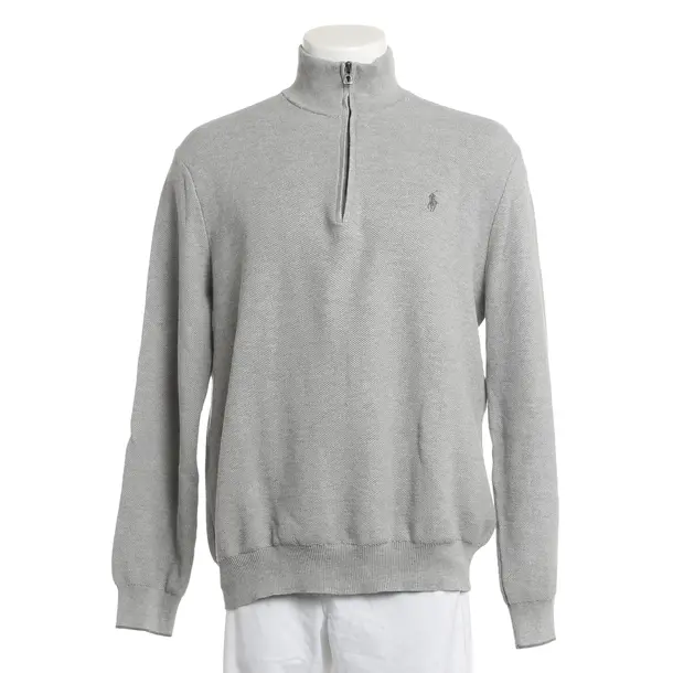 Jumper, in Light Gray, Cotton, Polo Ralph Lauren