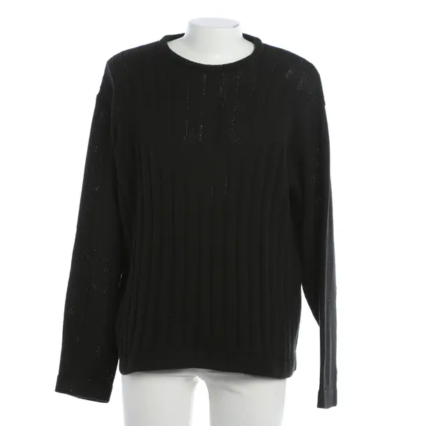 Jumper, in Black, Cotton, Hugo Boss Orange