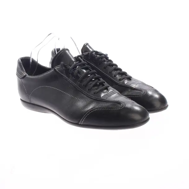 Sneaker, in Nero, Santoni