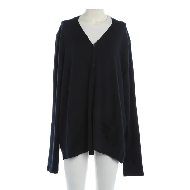 Cardigan, in Navy, Wool, Iris von Arnim
