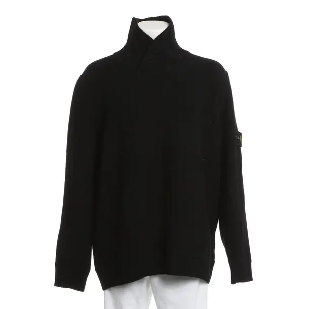 Jumper, in Black, Wool, Stone Island