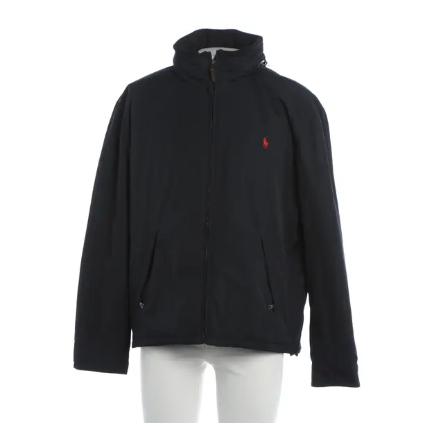 Mid-Season Jacket, in Navy, Polyester, Polo Ralph Lauren