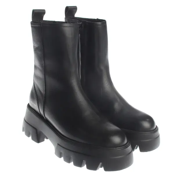 Winterboots, in Schwarz, Nubikk