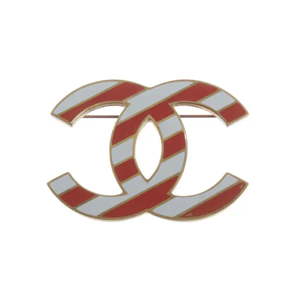 Brooch, in Multicolored, Metal (metallic, metallized), Chanel