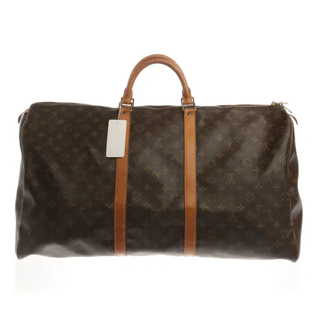 Weekender, in Marrone, Tela, Louis Vuitton