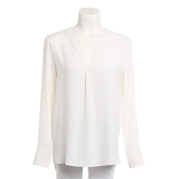 Blouse, in White, Silk, Herzensangelegenheit