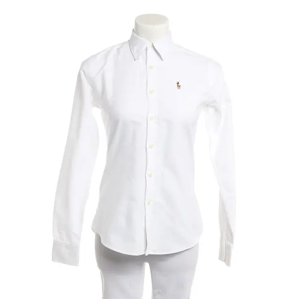 Bluse, in Weiß, Baumwolle, Polo Ralph Lauren