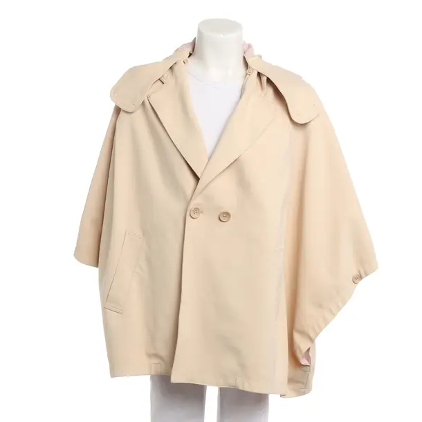 Mid-Season Coat, in Light Brown, Cotton, Patrizia Pepe