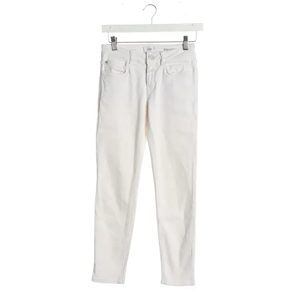 Slim Fit Jeans, in Cream, Cotton, Closed