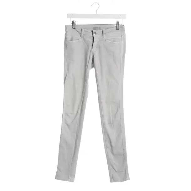 Jeans skinny, in Grigio chiaro, Cotone, Chiuso
