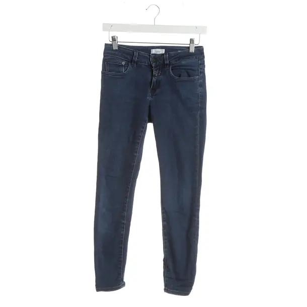 Jeans skinny, in Blu, Cotone, Chiuso