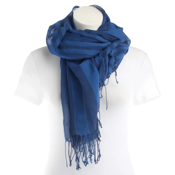 Scarf, in Light Blue, Cotton, Acne Studios