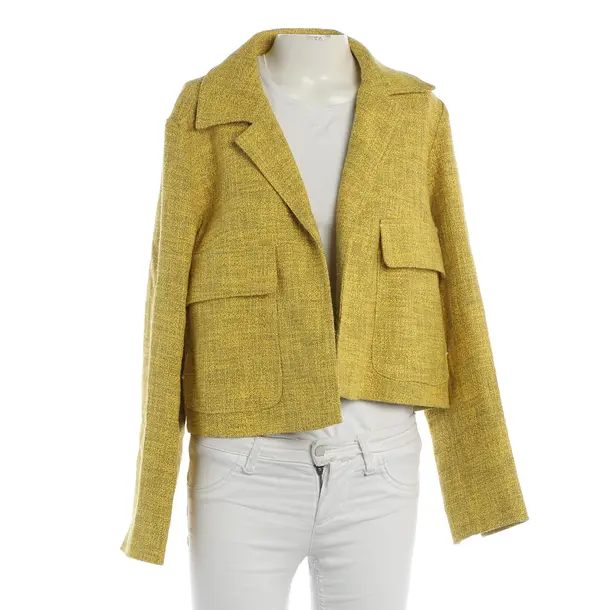 Übergangsjacke, in Senfgelb, Polyacryl, Odeeh