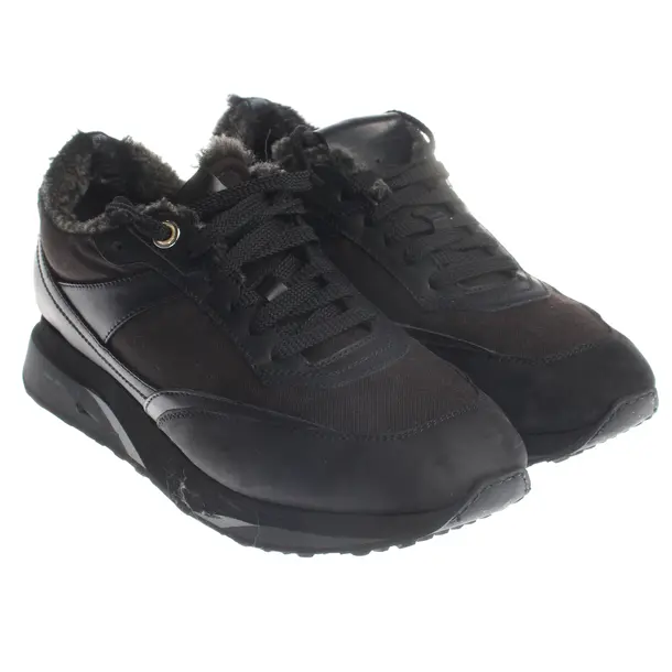 Sneaker, in Schwarz, Santoni