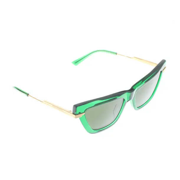 Sunglasses, in Green, Synthetic / Metal, Bottega Veneta