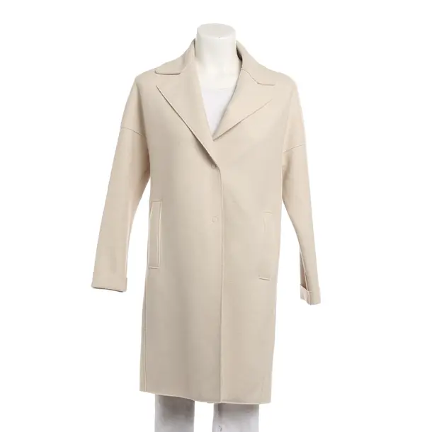 Übergangsmantel, in Hellbraun, Wolle, Harris Wharf London