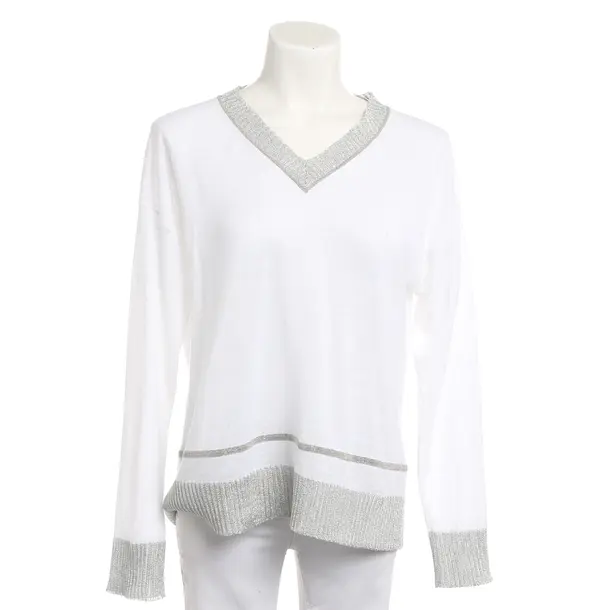 Jumper, in White, Hemp, Fabiana Filippi