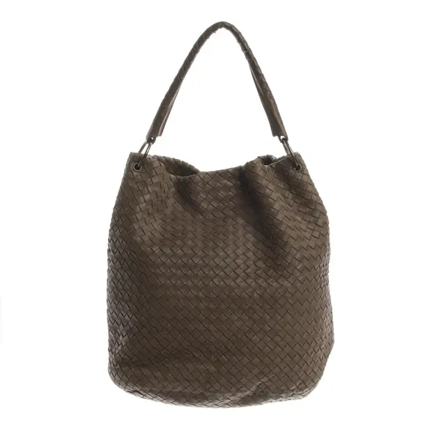 Shopper Bag, in Brown, Leather, Bottega Veneta