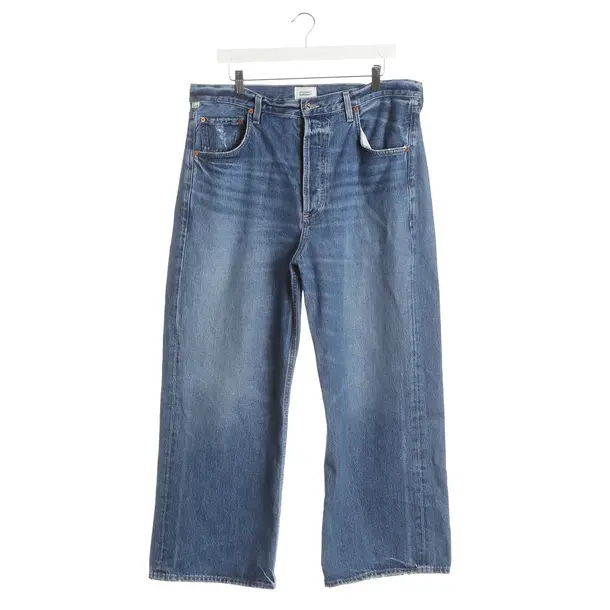 Jeans straight fit, in Blu, Cotone, Cittadini dell'umanità