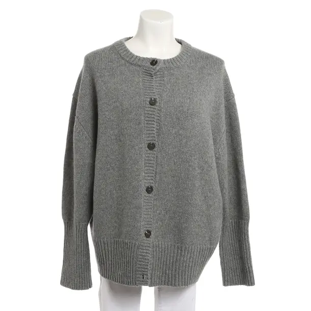 Cardigan, in Gray, Cashmere, Unger