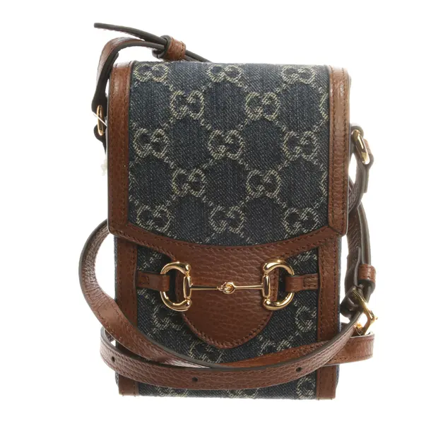 Evening Bag, in Blue, Cotton, Gucci