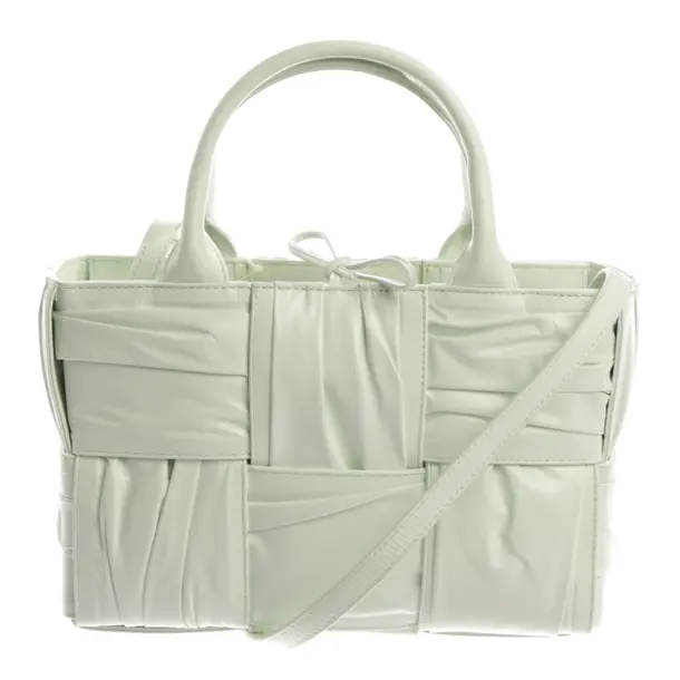 Handbag, in Light Green, Leather, Bottega Veneta