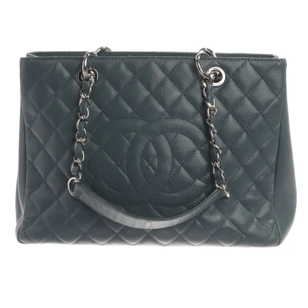 Shopper, in Blau, Leder, Chanel