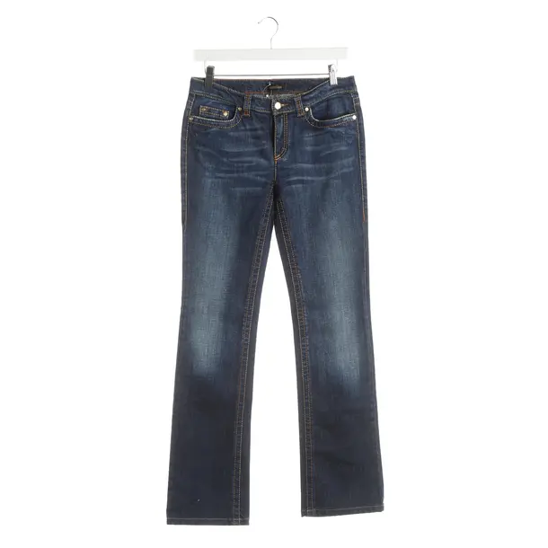 Straight Fit Jeans, in Blue, Cotton, Roberto Cavalli