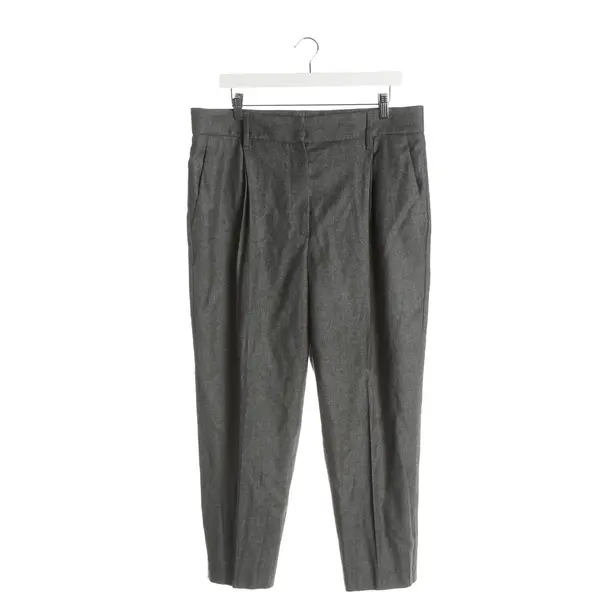 Hose, in Grau, Wolle, Brunello Cucinelli