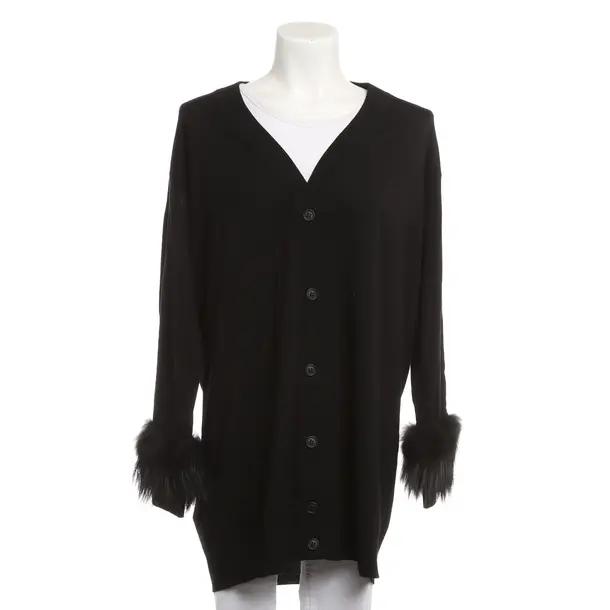 Cardigan, in Black, Wool, Prada