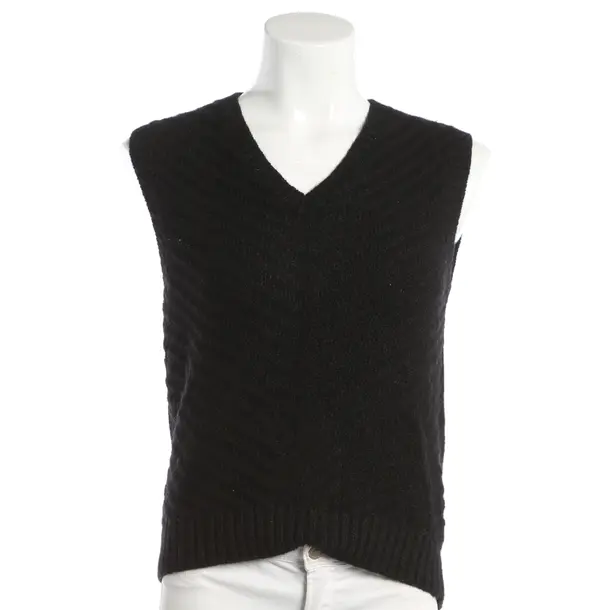 Sweater Vest, in Black, Polyimide, Jil Sander