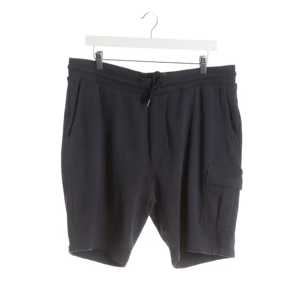 Shorts, in Navy, Cotton, Juvia