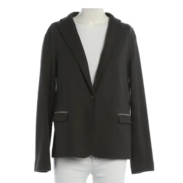 Blazer, in Dunkelgrau, Wolle, Fabiana Filippi