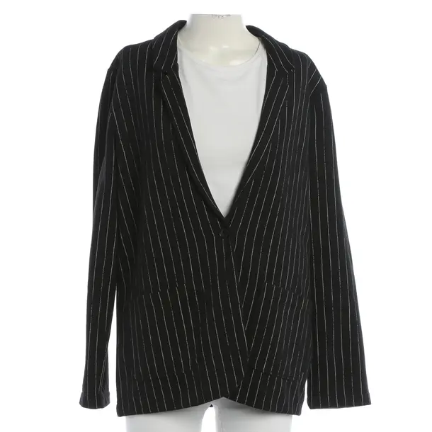 Blazer, in Black, Cotton, Juvia