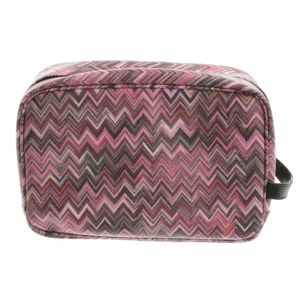 Cosmetic Bag, in Multicolored, Polyimide, Missoni