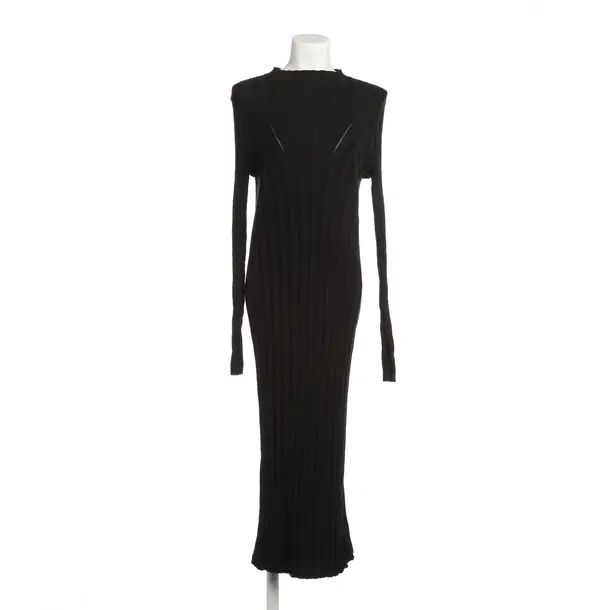 Dress, in Black, Linen, Loulou Studio