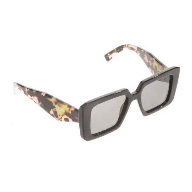 Sonnenbrille, in Schwarz, Kunststoff, Prada