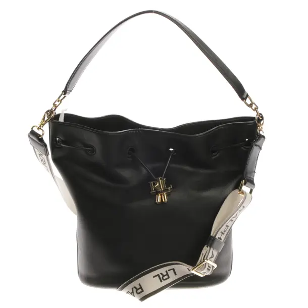 Bucket Bag, in Black, Polyamide, Lauren Ralph Lauren