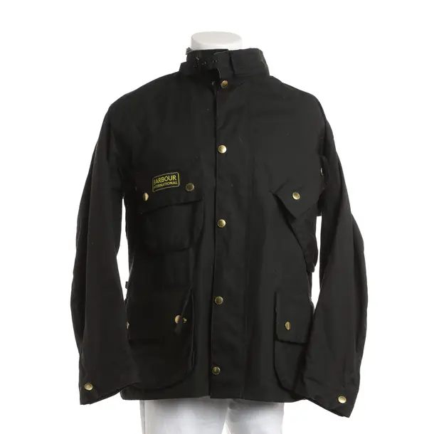 Übergangsjacke, in Schwarz, Baumwolle, Barbour